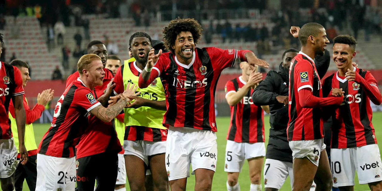 Football : Nice solide leader de Ligue 1, Monaco renoue avec la victoire