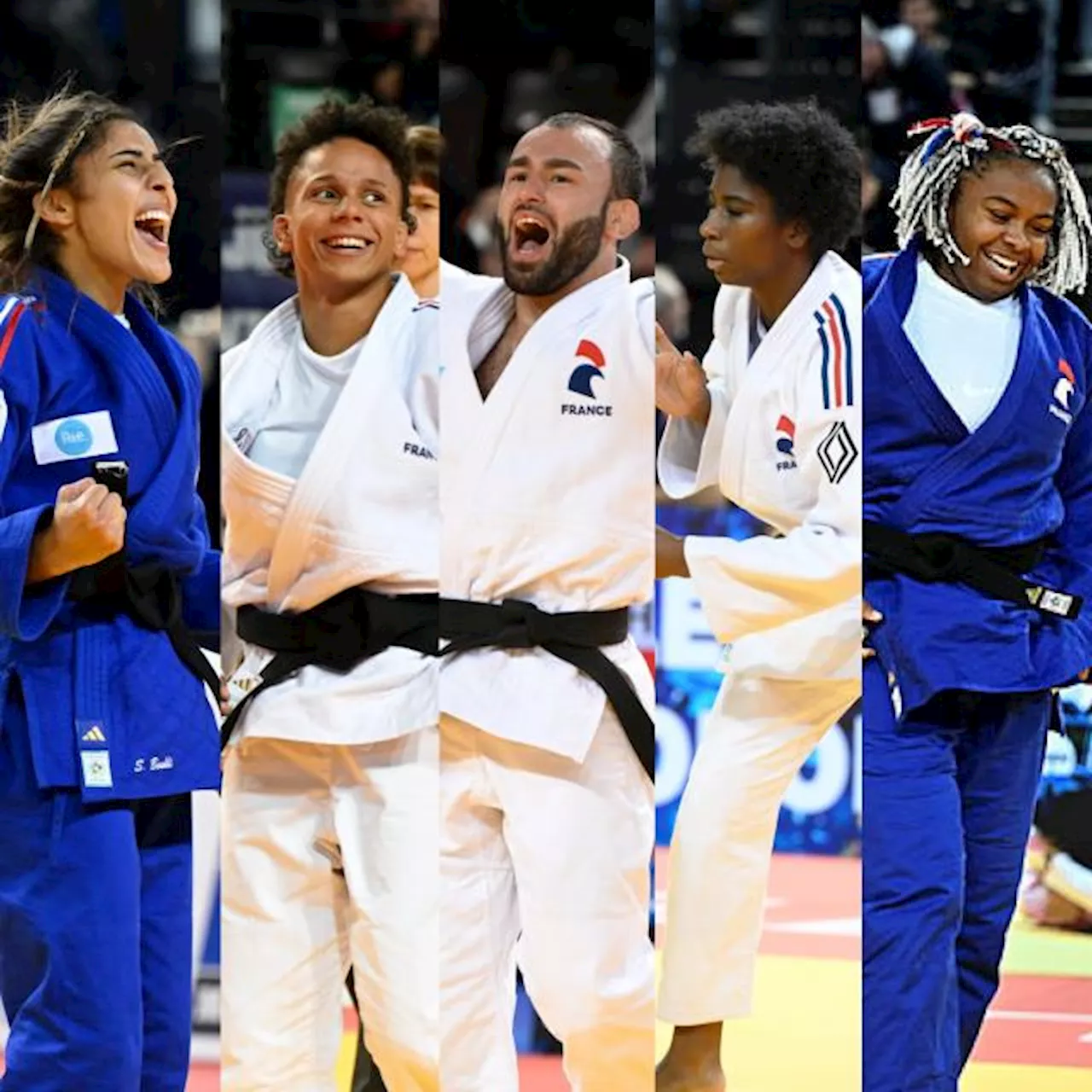 Avec cinq titres européens, le judo français peut se tourner confiant vers Paris 2024