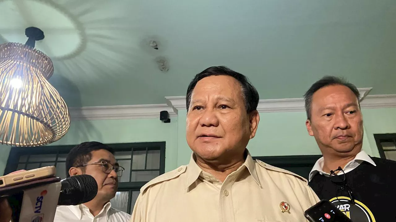 Ditanya Soal Gerakan Boikot Israel, Prabowo Pastikan Indonesia Konsisten Dukung Palestina