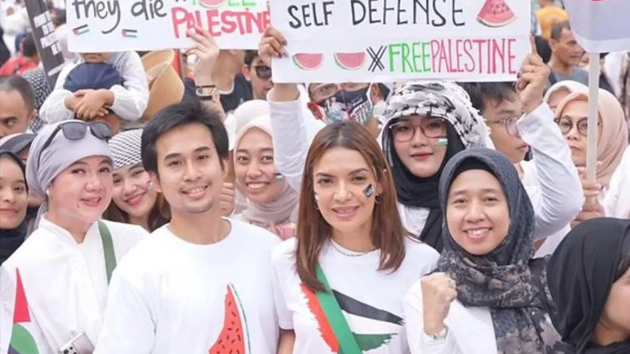 Najwa Shihab Bagikan 1.000 Semangka di Car Free Day, Bentuk Dukungan untuk Rakyat Palestina