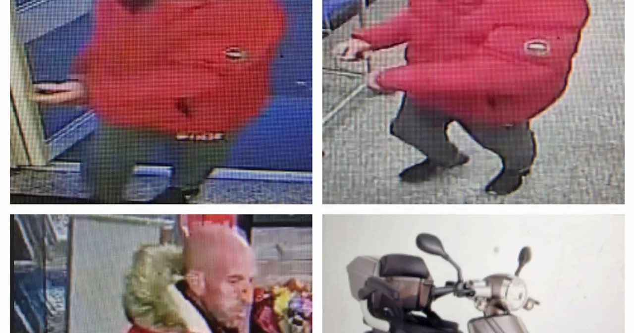 Police release CCTV after heartless thief steals mobility scooter