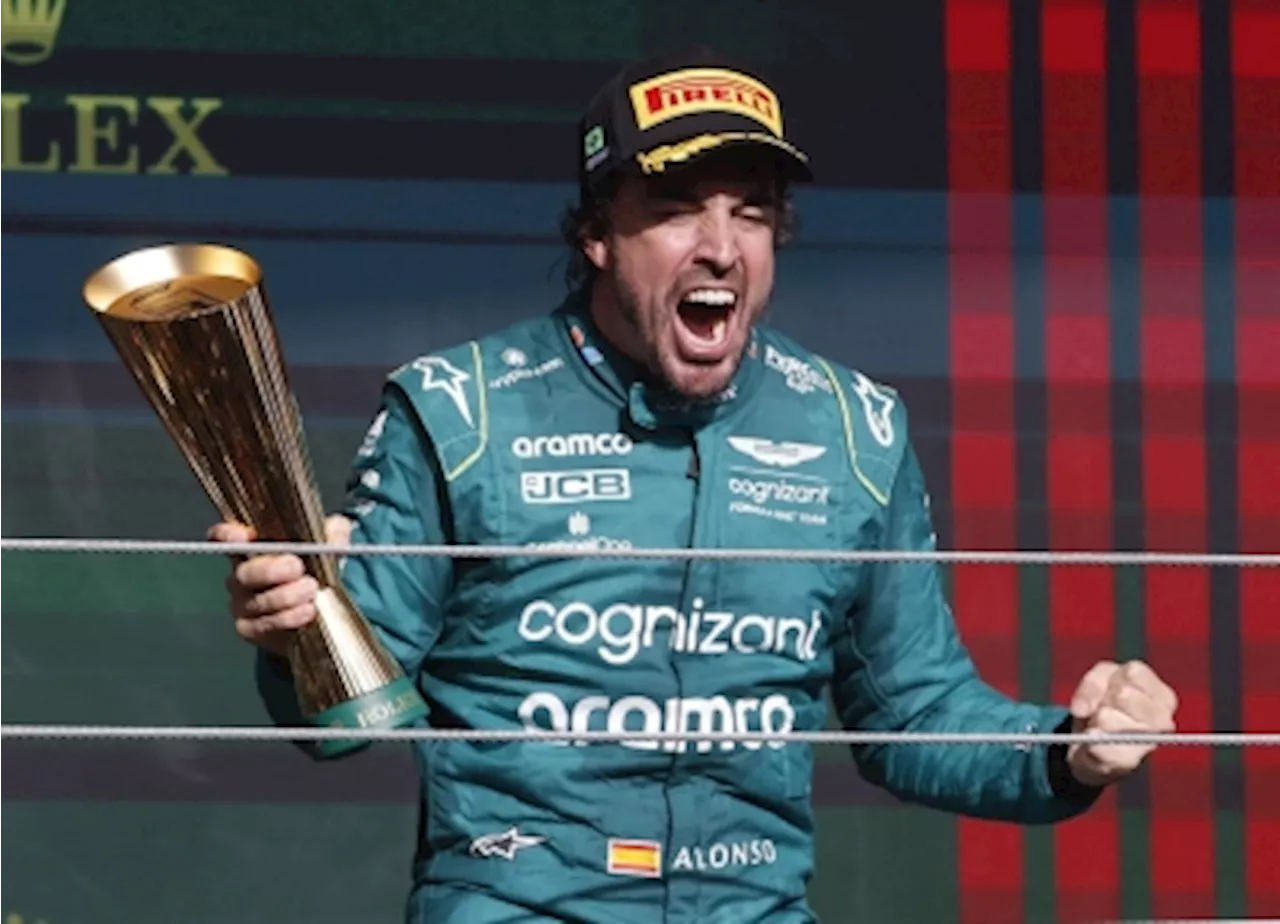 Alonso thrills as Verstappen takes 17th win of the season