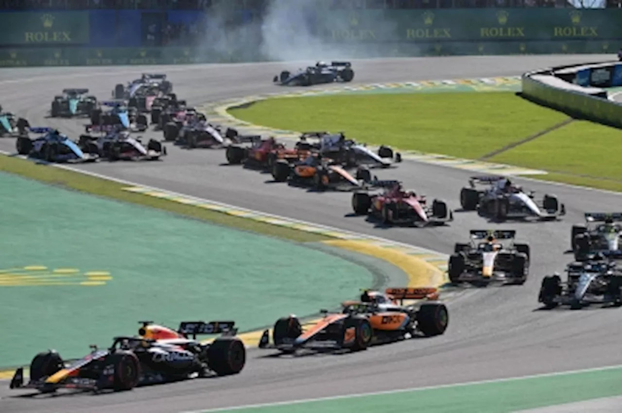 Verstappen powers to sprint victory ahead of Norris in Brazil