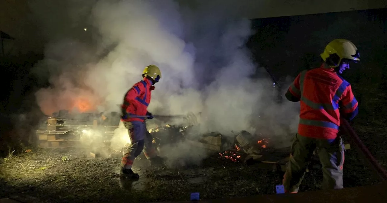 Battling Bonfire Night mayhem with Manchester's firefighters