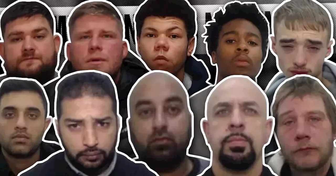 The 48 criminals locked up in Greater Manchester in October