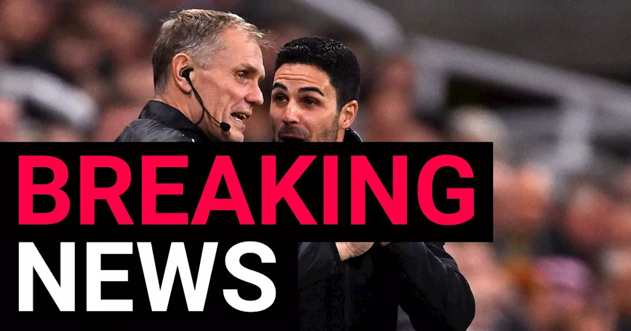 Arsenal issue statement over Mikel Arteta attack on VAR 'errors' vs Newcastle United