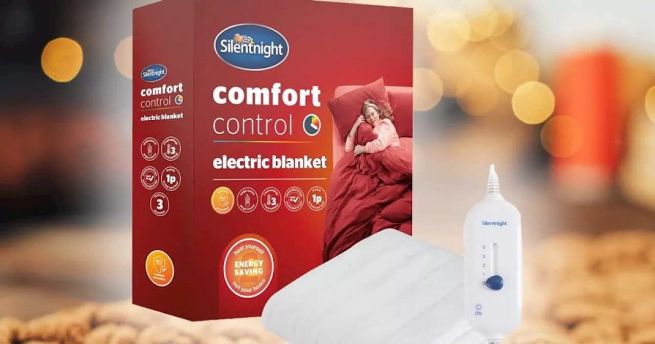 Shoppers saving on heating bills with this £35 Amazon electric blanket