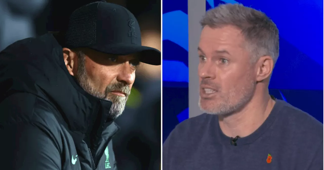 Liverpool: Jamie Carragher names the two players Jurgen Klopp must sign