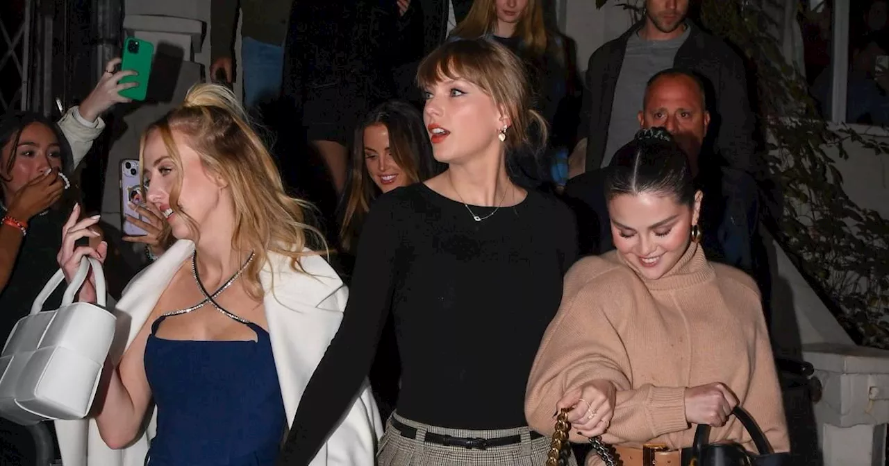 Taylor Swift takes Selena Gomez on girls' night out amid controversy