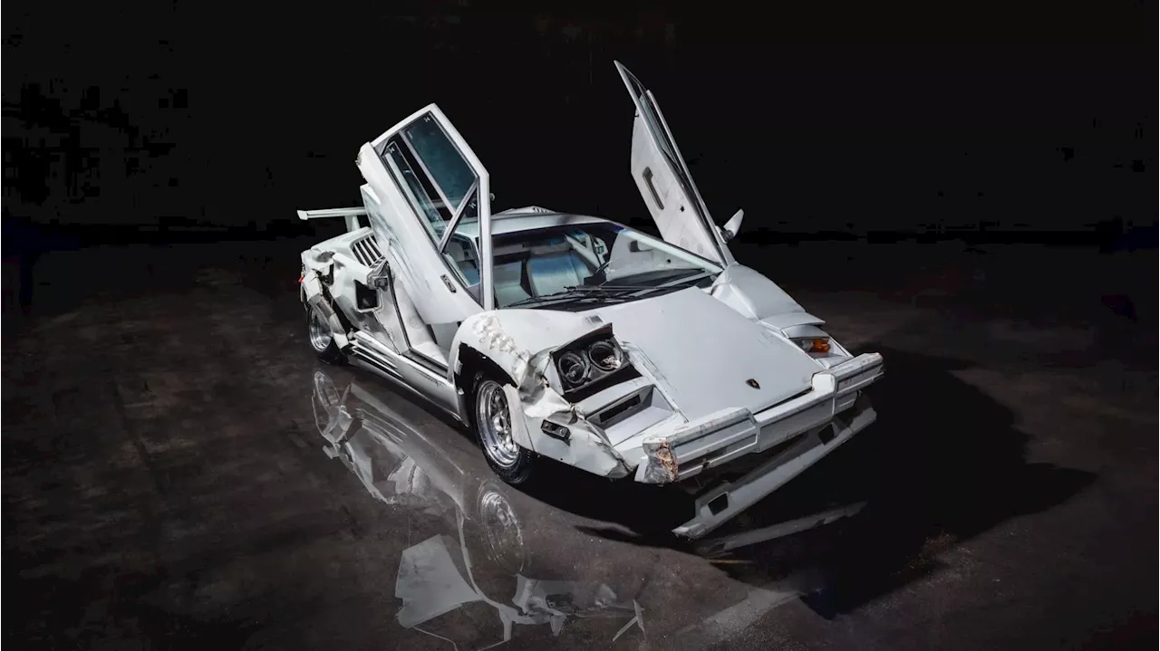 'Wolf of Wall Street' Lamborghini Countach heads to auction