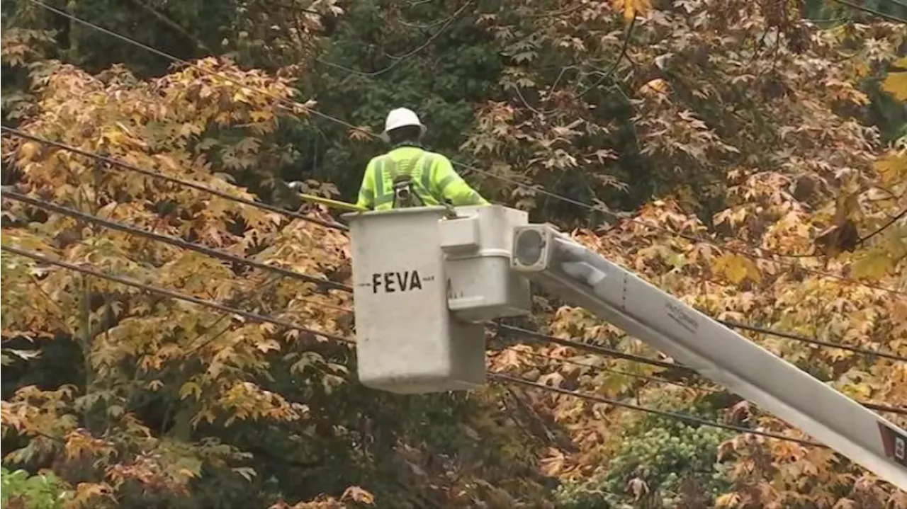 Over a thousand without power in western Washington