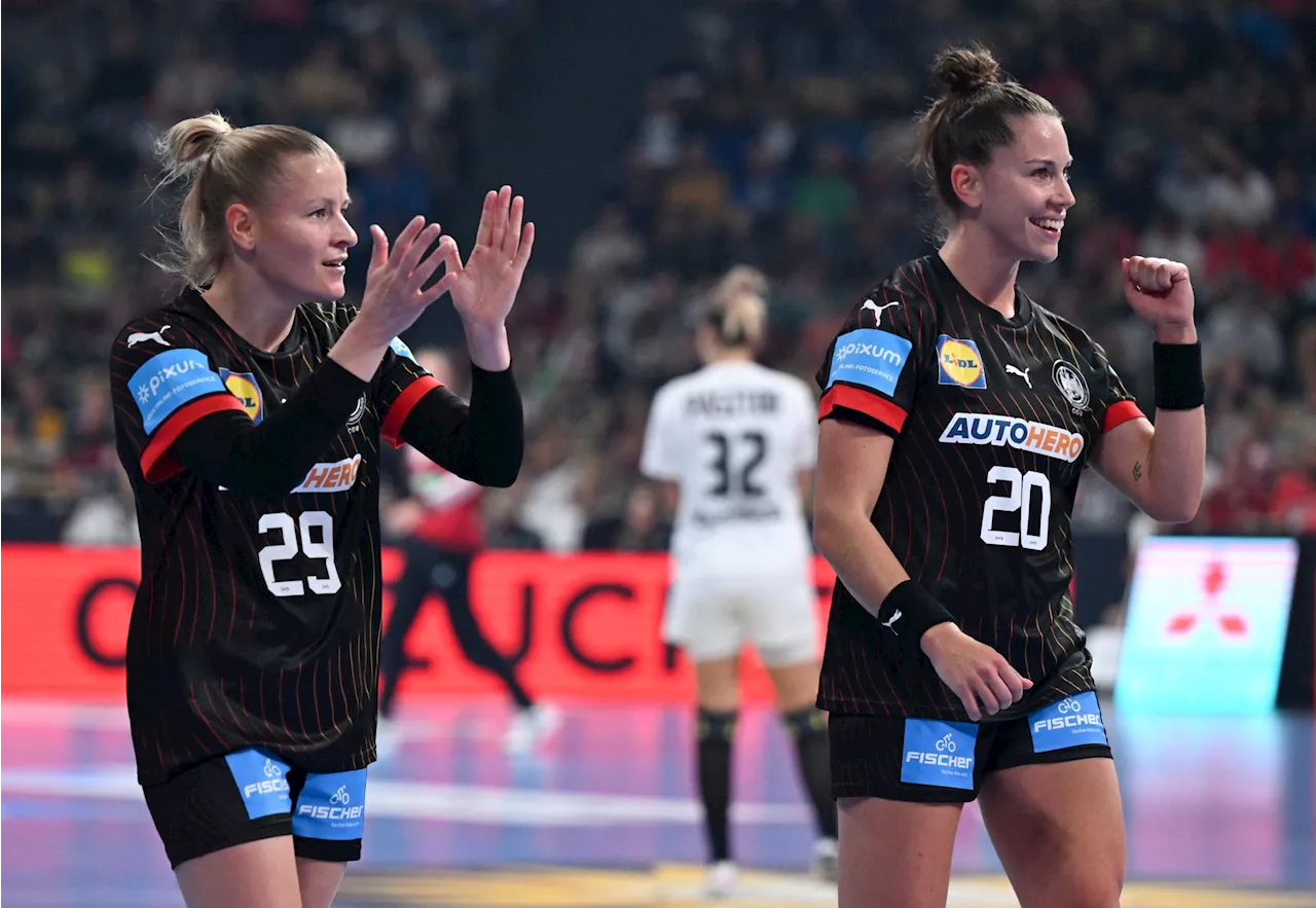 WM-Test geglückt: DHB-Frauen gewinnen gegen Ungarn