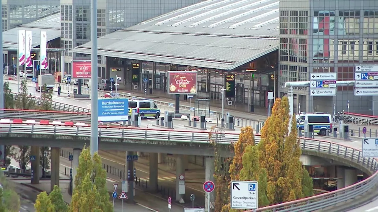 Bilderstrecke: Geiselnahme am Hamburger Flughafen beendet