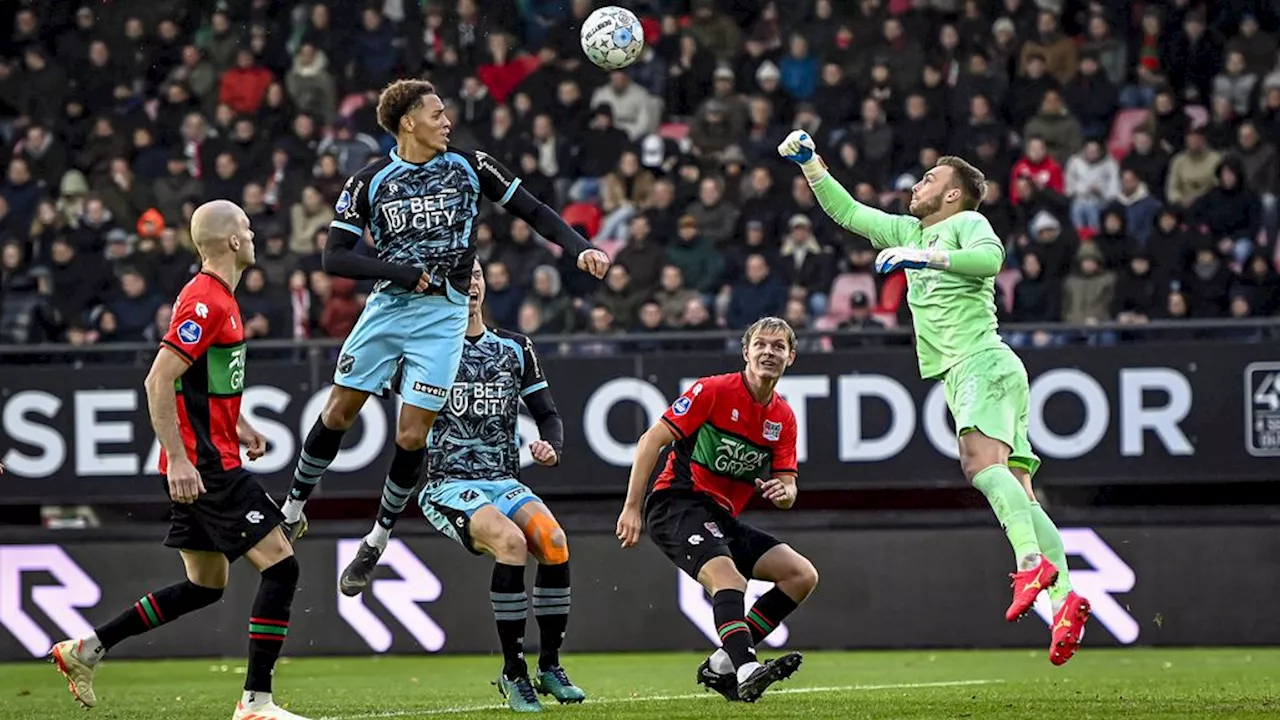 Volendam dicht bij zege tegen tien NEC'ers • Fortuna jaagt op punt in Zwolle