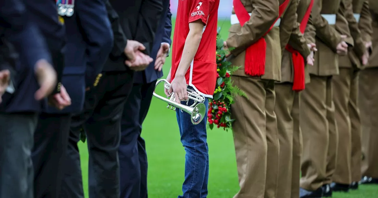 Cooper's pride in young Nottingham Forest fan after Last Post rendition