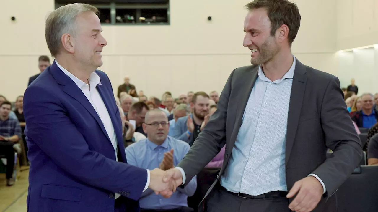 Mecklenburg-Vorpommern: AfD bestätigt Führungsduo und beschwört 'blaues Wunder'