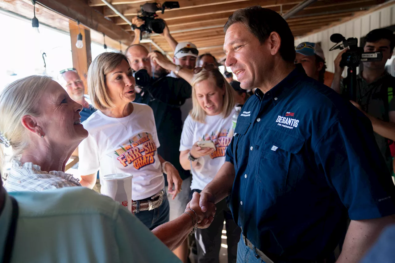 Iowa Gov. Kim Reynolds plans to endorse Ron DeSantis at joint rally