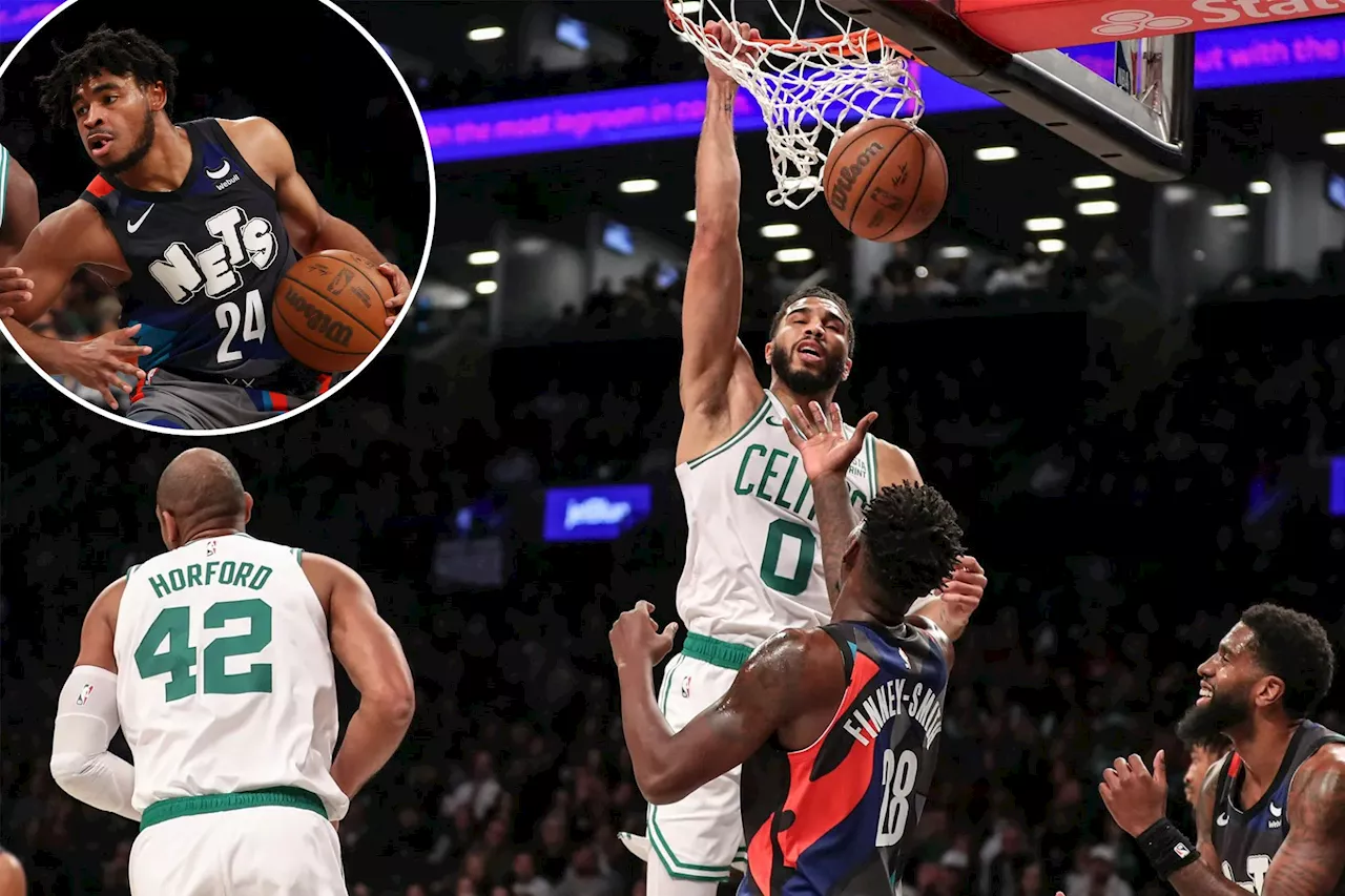 Nets can’t keep up with late Celtics run in loss while down three starters