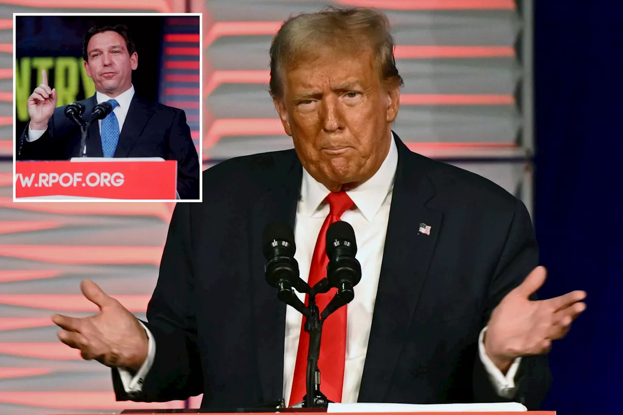 Trump mocks DeSantis as 'wounded falling bird' at Florida GOP Freedom Summit