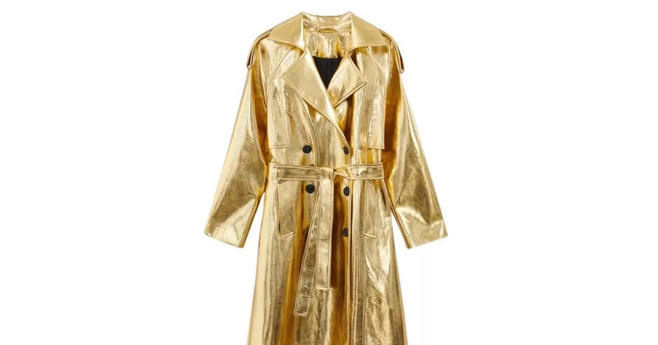 OK! Style team shops: £89 metallic trench and scented nail polish