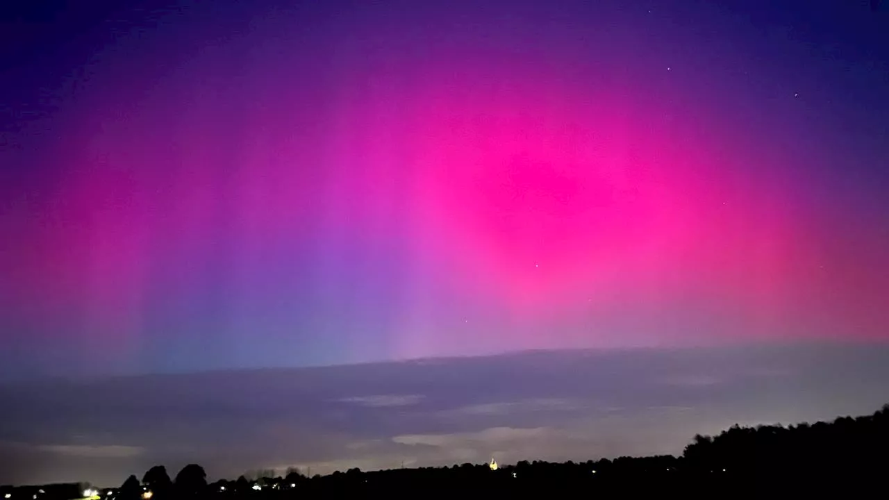 Noorderlicht met blote oog boven Brabant te zien, bekijk hier de foto's