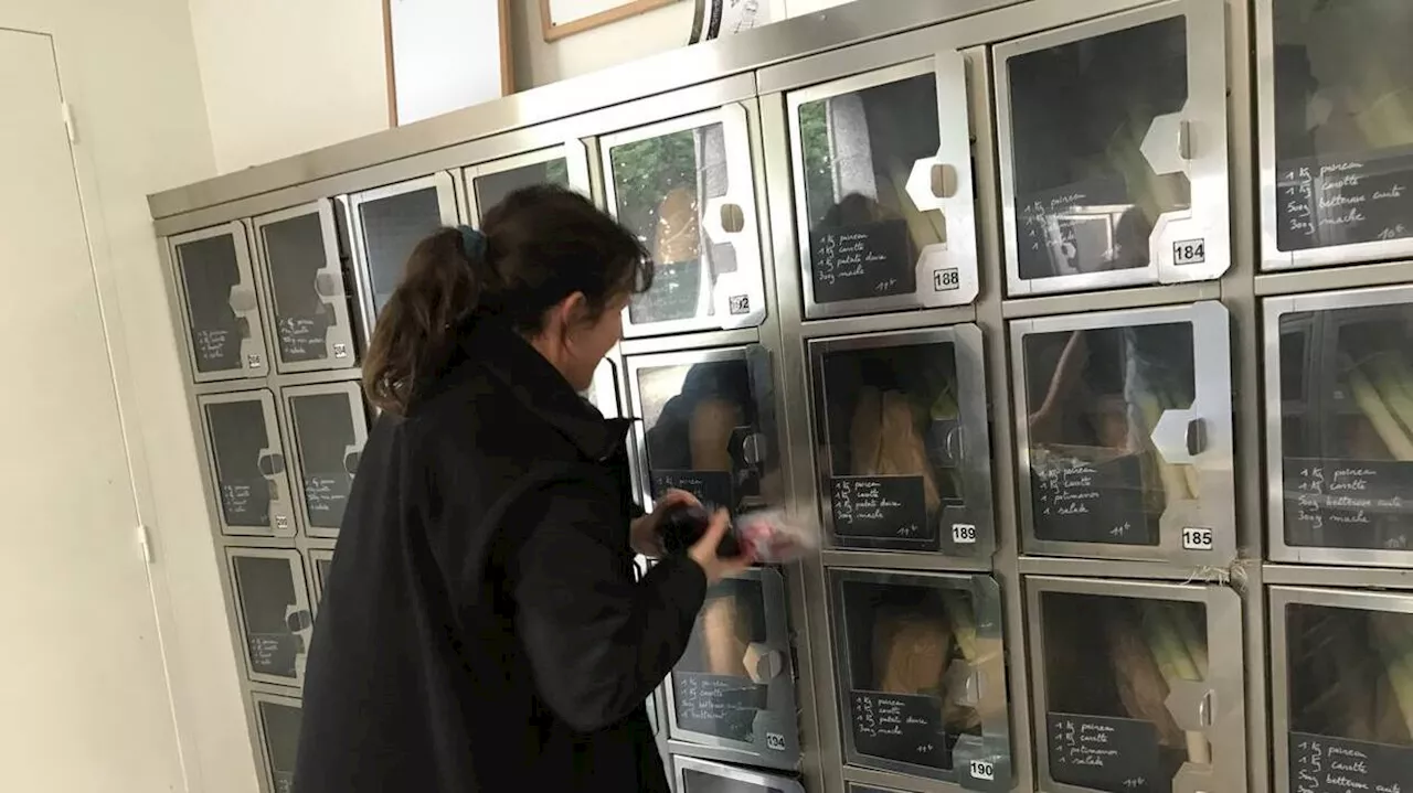 Endommagé par un accident de voiture, ce distributeur de légumes enfin réparé près de Saint-Malo