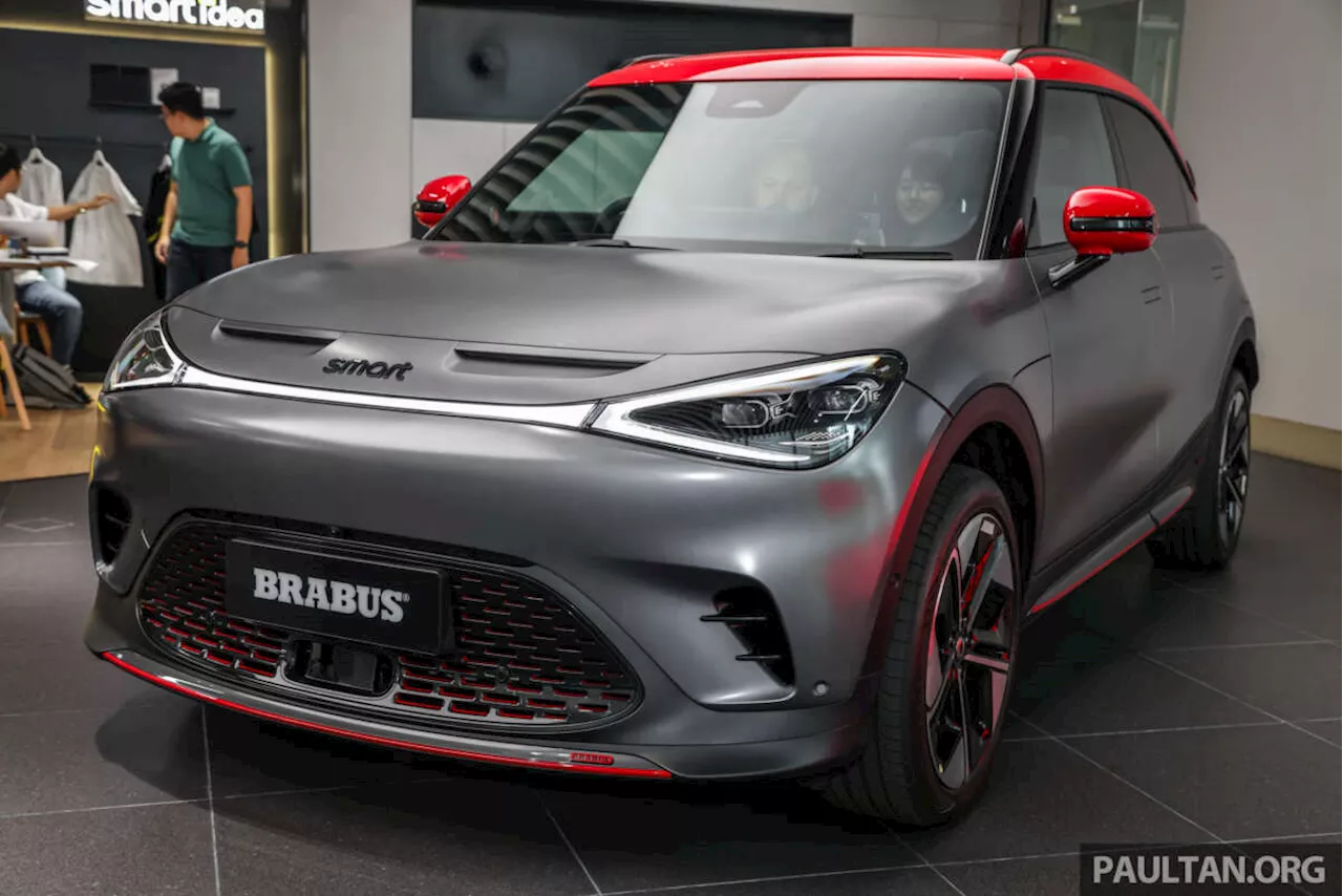 smart #1 Brabus EV previewed in Malaysia – dual-motor AWD, 428 PS, 543 Nm, 0-100 in 3.9s, RM250k est