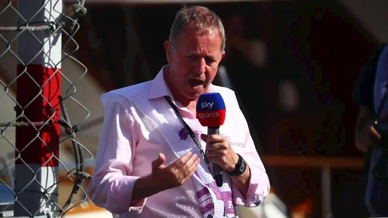 Martin Brundle and Machine Gun Kelly clash on Brazilian GP grid