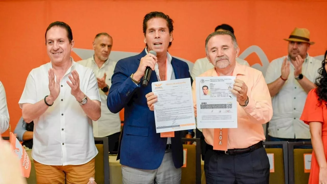 Roberto Palazuelos se afilia a Movimiento Ciudadano; busca ser senador en 2024