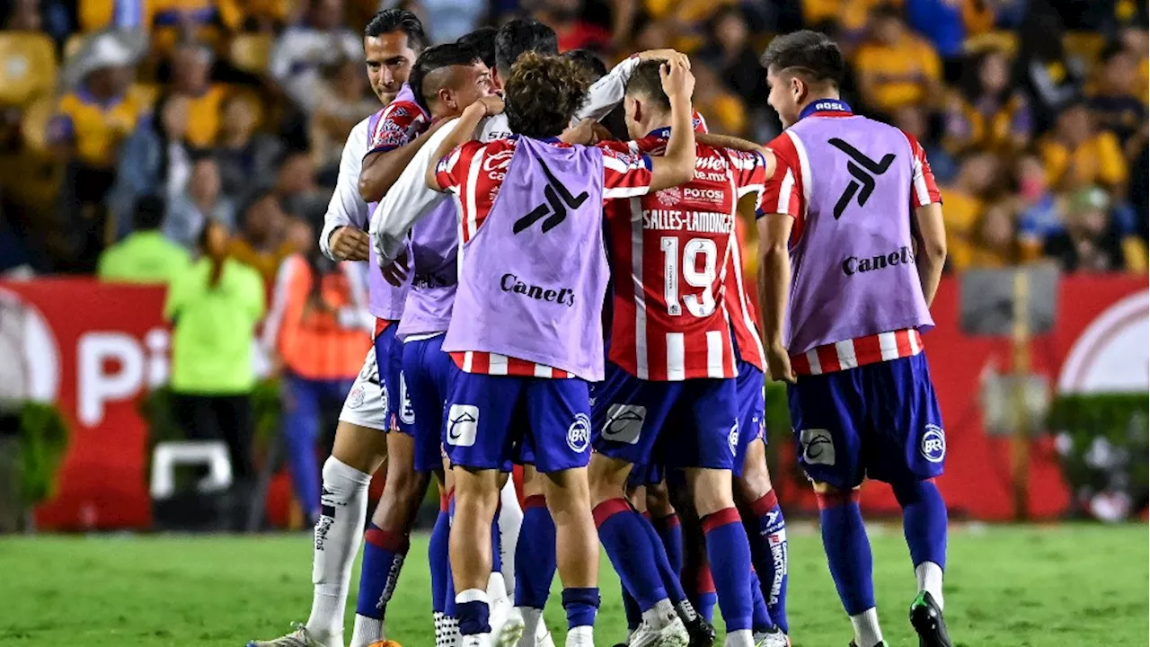 Atlético San Luis rescata empate de último minuto ante Tigres