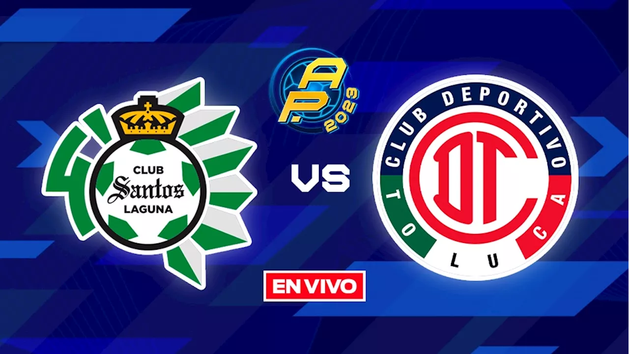 Santos vs Toluca EN VIVO Liga MX Jornada 16 Apertura 2023