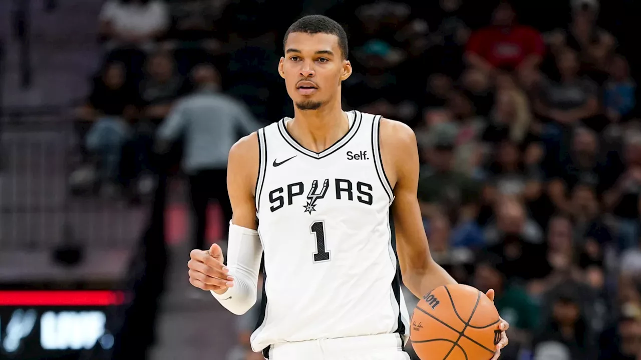 NBA: suivez le match entre les San Antonio Spurs de Wembanyama et les Toronto Raptors