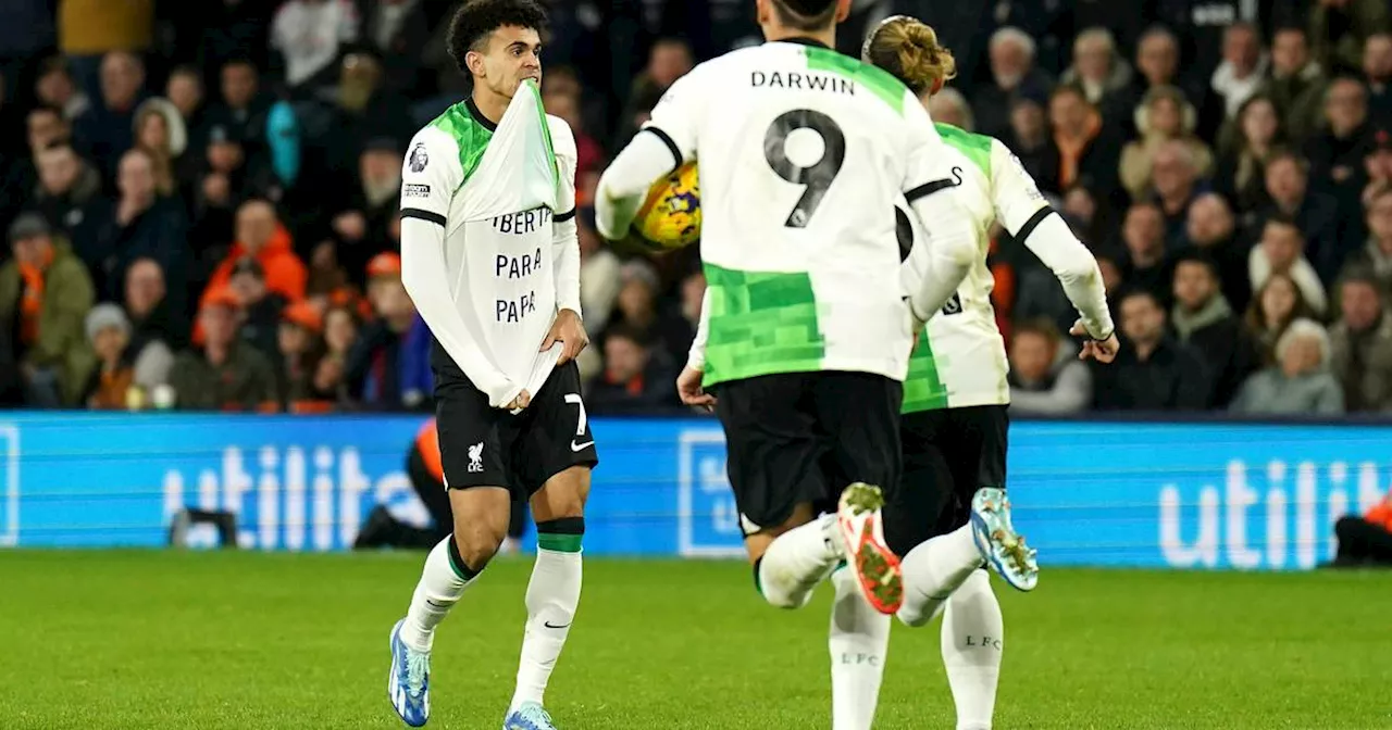 Premier League: Luiz Diaz rettet Liverpool in Luton einen Punkt​