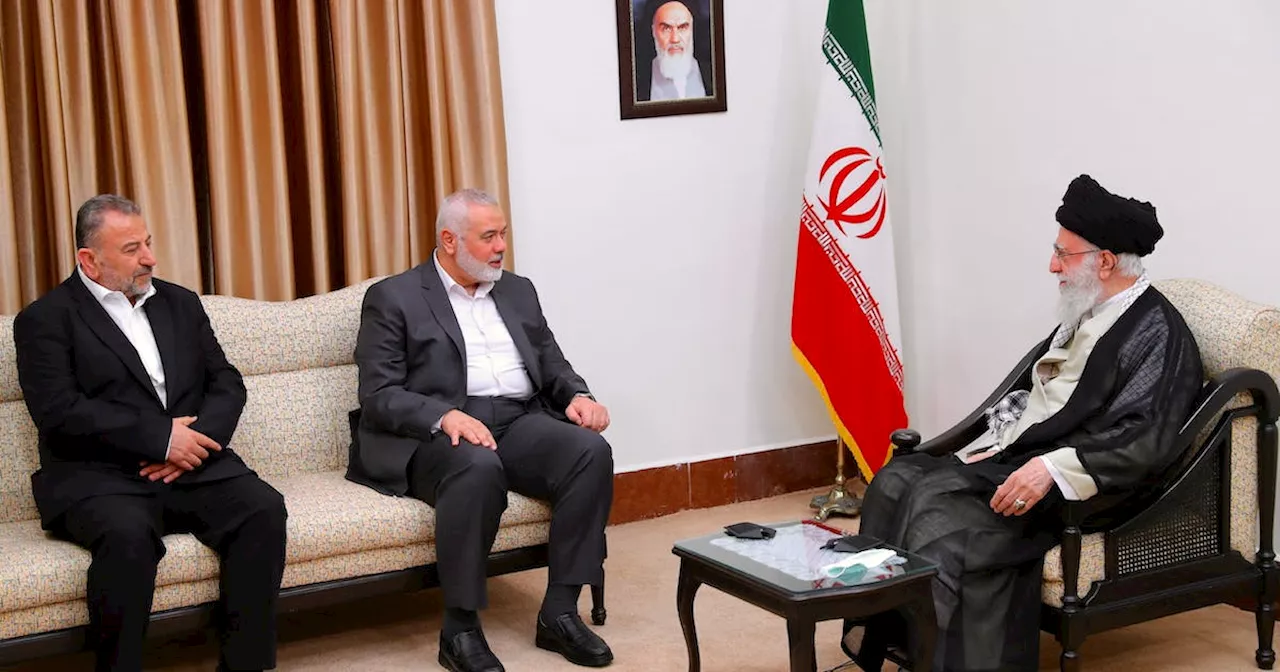 Iranian state media confirms meeting between Khamenei, Hamas' Haniyeh in Tehran