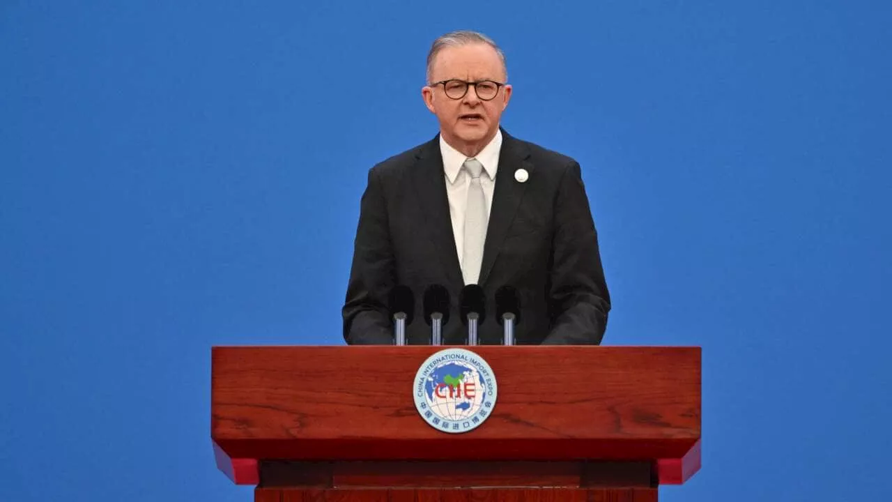 PM says Australia's relationship with China is 'mature' in Shanghai trade show address