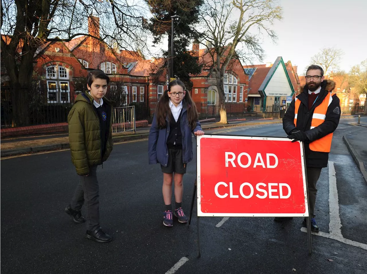 Road outside Shrewsbury school to be permanently closed at drop-off and pick up times