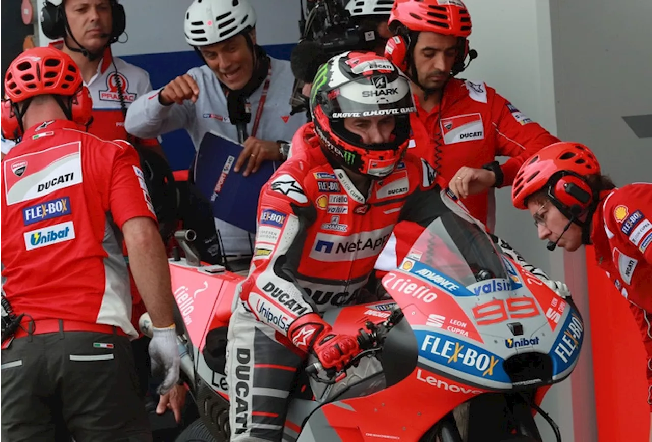 Jorge Lorenzo (14.): Wetter offenbart Ducati-Schwäche