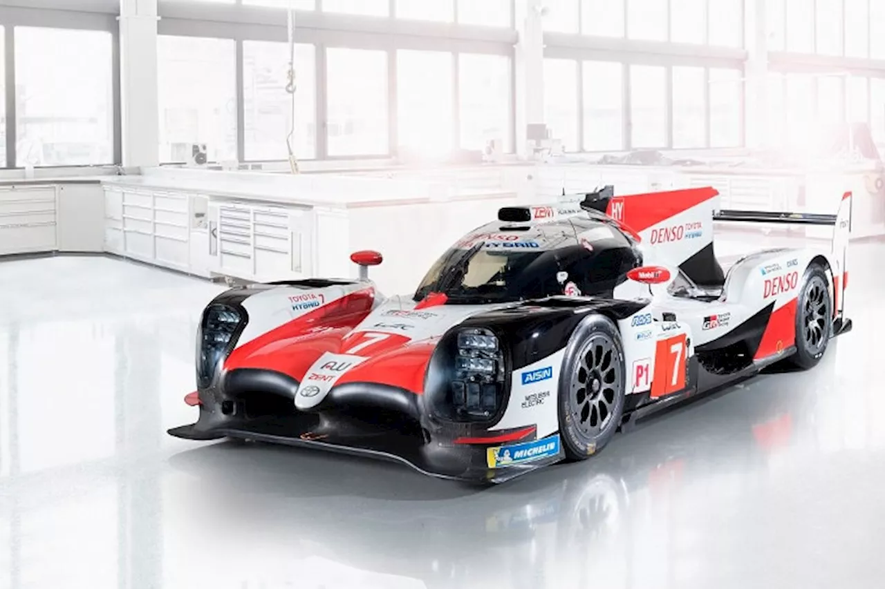 Toyota enthüllt die neue Lackierung des TS050 Hybrid