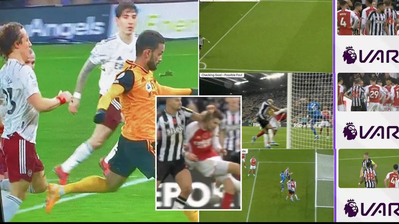 Arsenal fan creates thread of VAR decisions against them