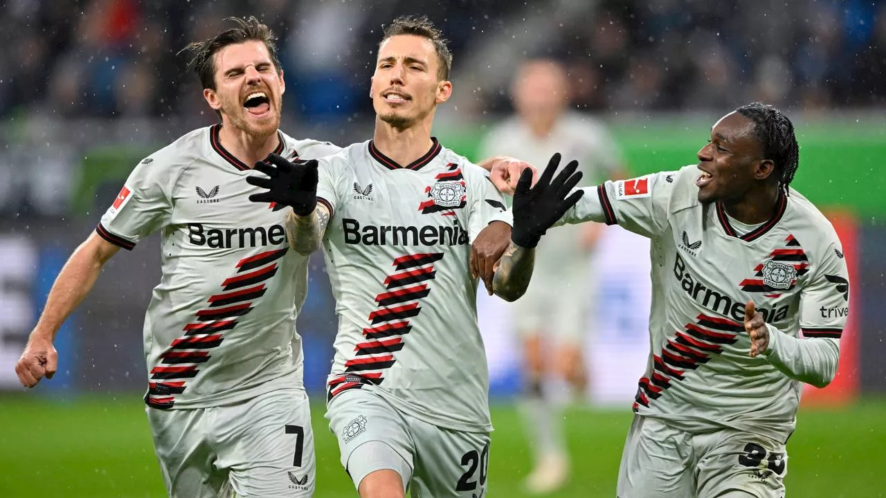 Bayer Leverkusen macht von oben Druck auf die Bayern