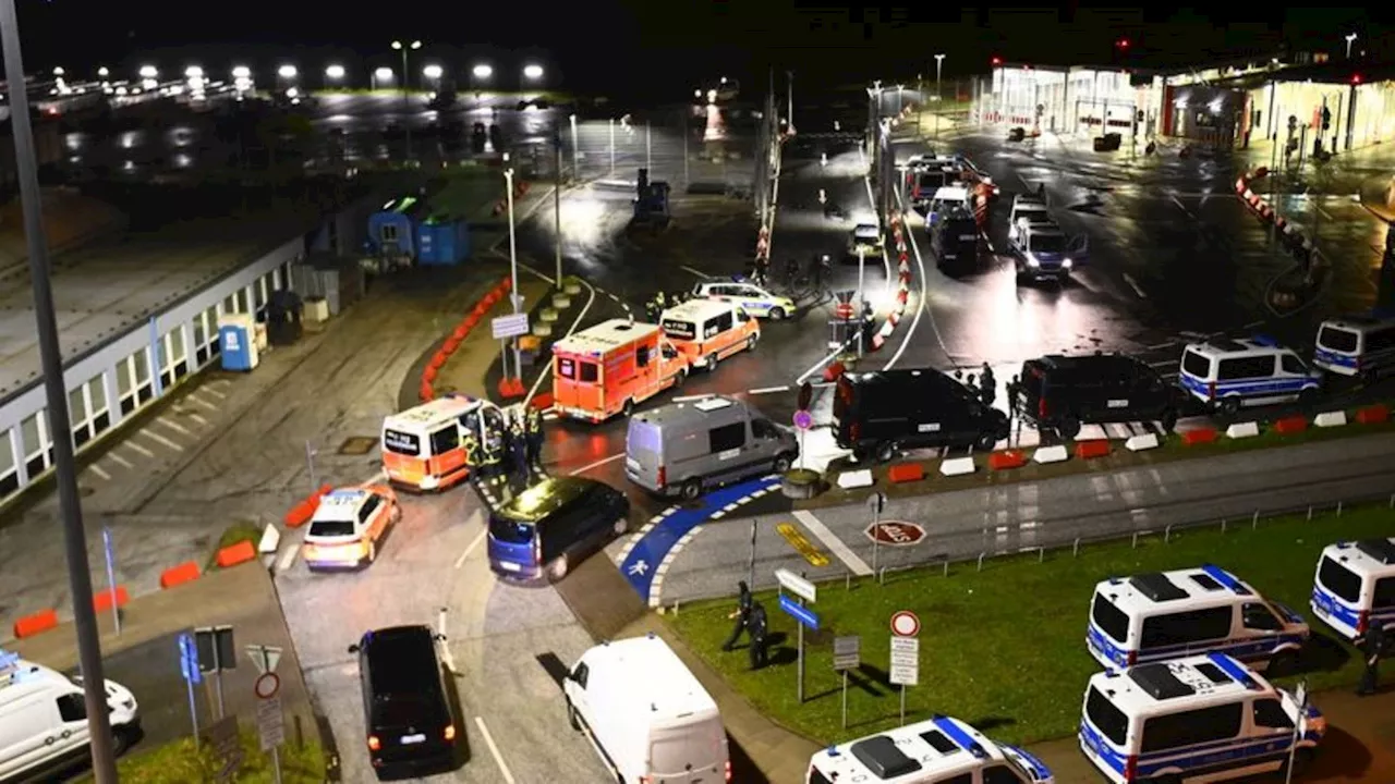 Kriminalität: Polizei im Kontakt mit Bewaffnetem auf Hamburger Flughafen