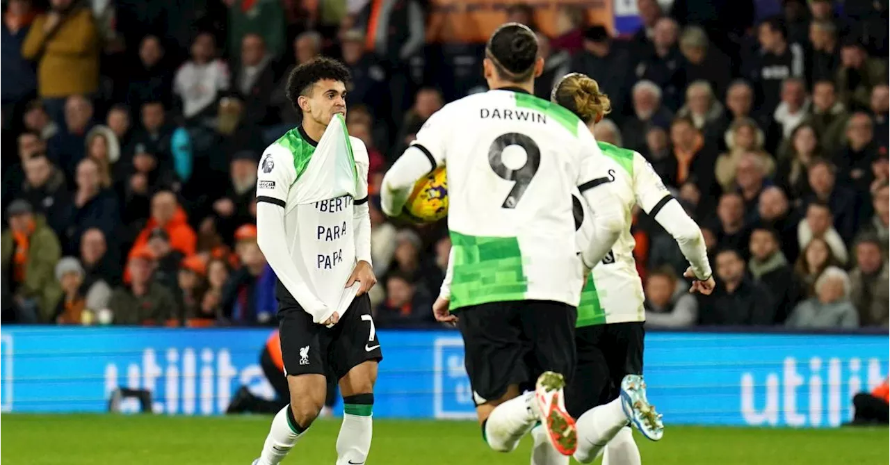 Luis Diaz marque pour Liverpool et dédicace son but à son père enlevé (vidéo)