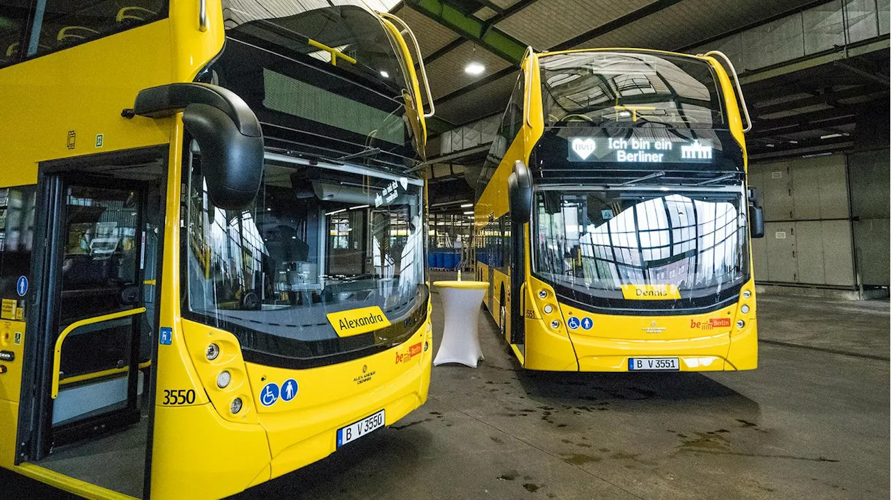 Nachschub in Sicht: In Berlin mangelt es an Doppeldecker-Bussen