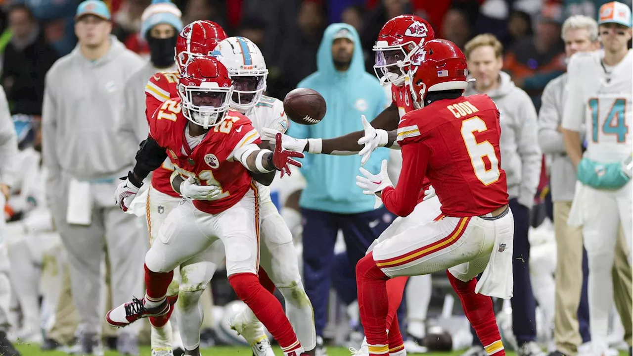 NFL-Football in Frankfurt: Kansas City Chiefs besiegen Miami Dolphins