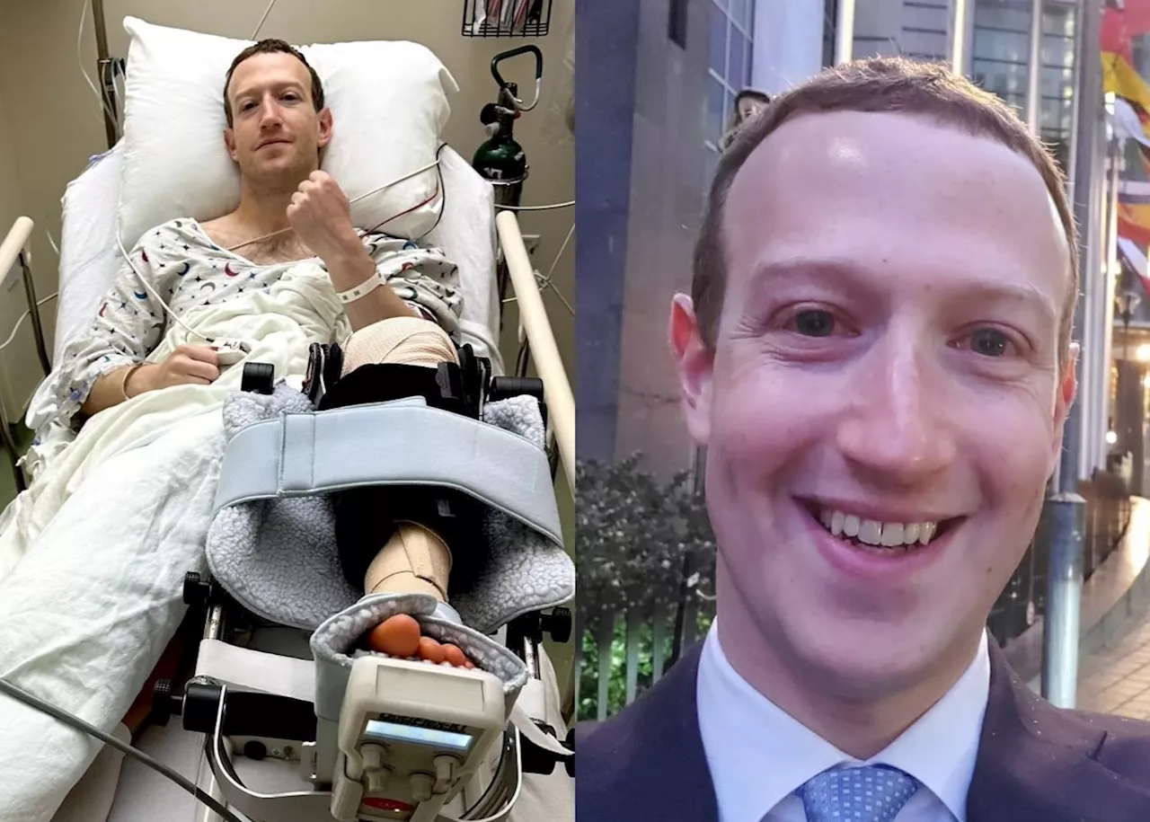 Mark Zuckerberg tears ACL while training for MMA fight