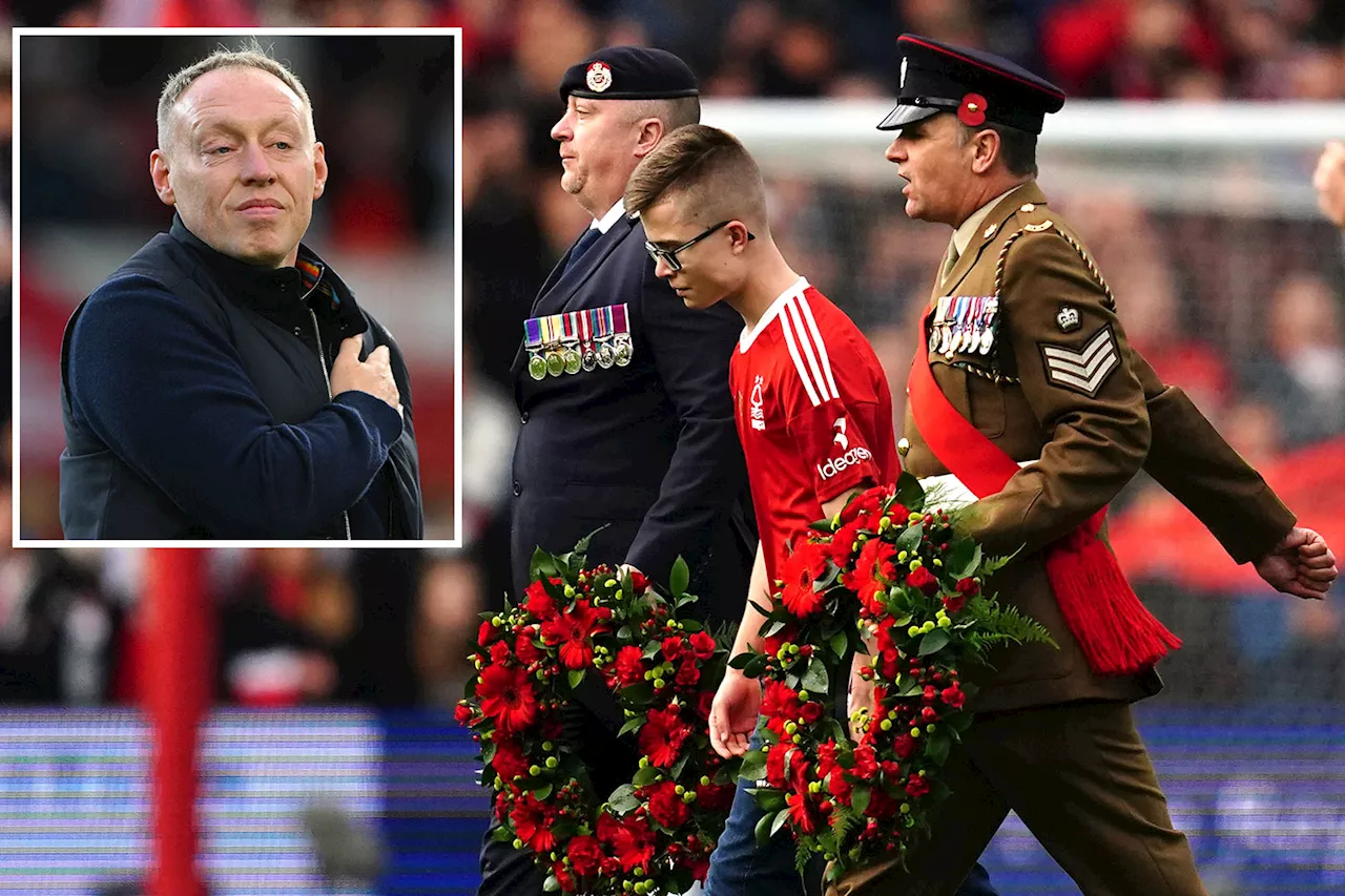 Steve Cooper reaches out to distraught Nottingham Forest fan after playing The Last Post as players...