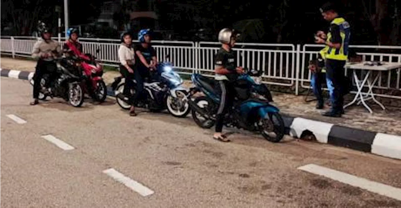 21 motosikal disita dalam Ops Samseng jalanan di Pulau Pinang