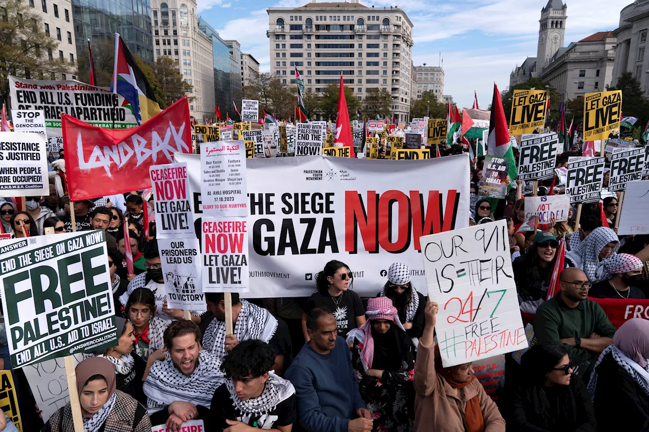 Protest Marches Across the Globe Call for Immediate Halt to Israeli Bombing of Gaza