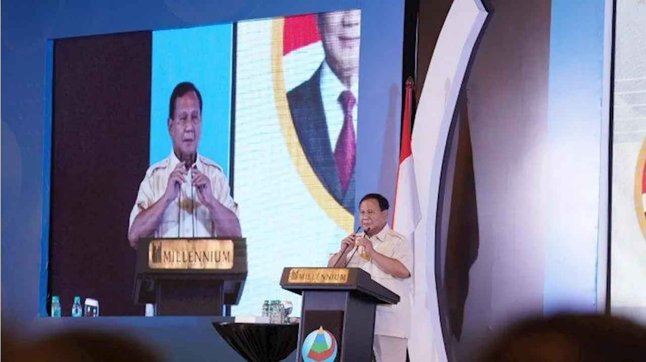 Tak Peduli dengan Hinaan Elite Politik, Prabowo: Yang Penting Rakyat Desa Cinta Sama Saya