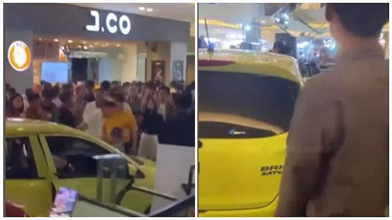 Viral Video Mobil Pameran Tabrak Pengunjung Mall di Semarang, Diduga Marketing Tak Bisa Nyetir